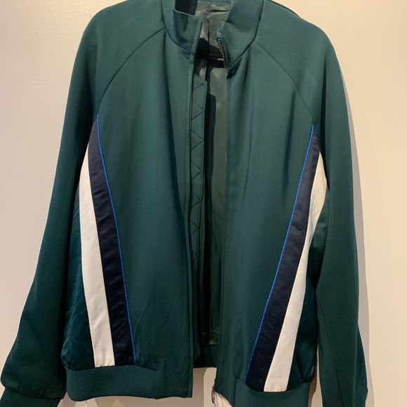 TOPMAN GREEN TRACK JACKET: BRAND NEW - Picture 9 of 10
